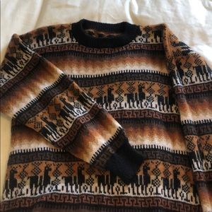 Peruvian alpaca sweater